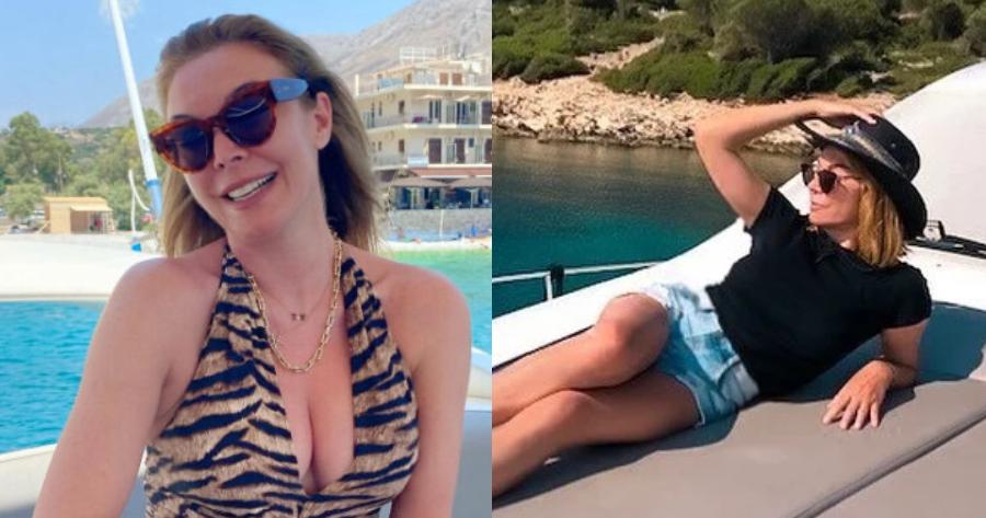 Ολόκληρο θηρίο με πανάκριβο σαλόνι: Το υπερπολυτελές σκάφος του Νίκου Ευαγγελάτου και της Τατιάνας Στεφανίδου!