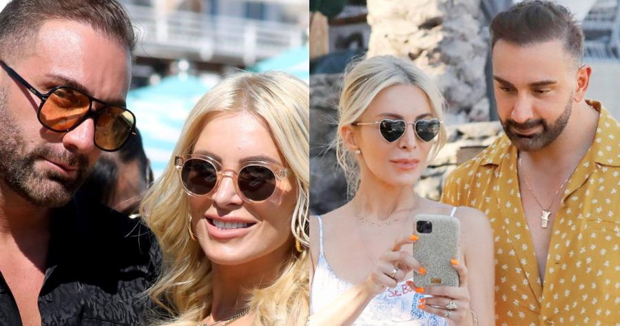 Τελείως γυμνασμένος και μαυρισμένος: Νίκος Κοκλώνης και Κατερίνα Καινούργιου μαζί για μπάνιο στη Μύκονο