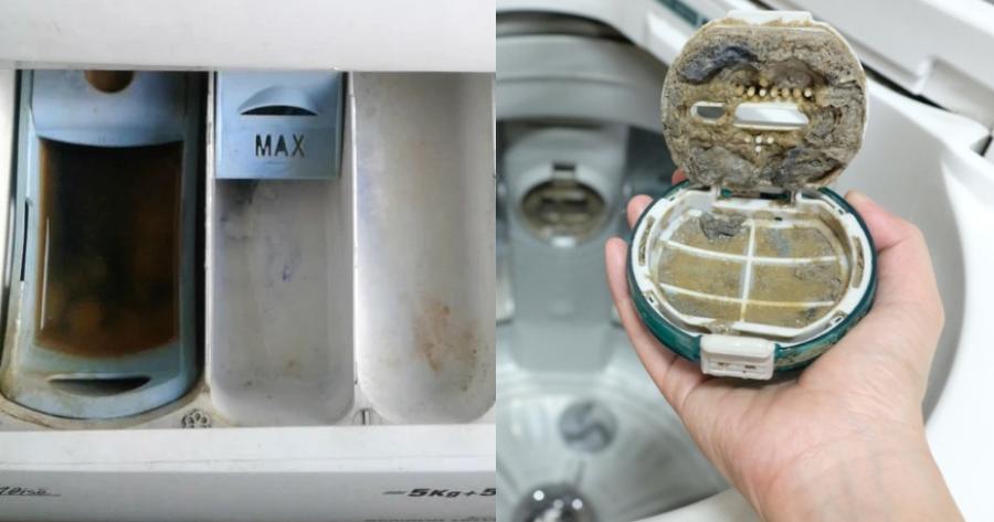 Το μυστικό των ειδικών: Πώς να καθαρίσετε εύκολα την μούχλα από το πλυντήριο με μόνο 2 υλικά και με φυσικό τρόπο