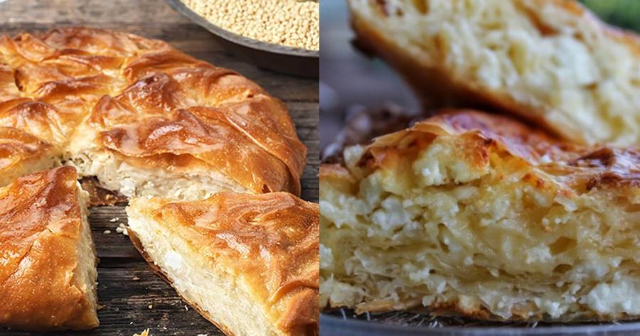 Για καλοφαγάδες: Βουτηχτή τυρόπιτα, αφράτη και έτοιμη στο πι και φι