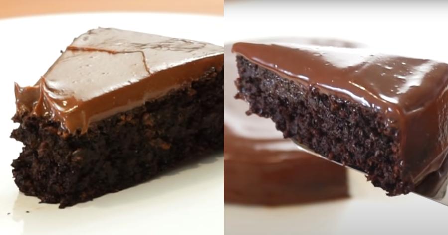 Θα μείνετε άφωνοι: Κέικ σοκολάτας που έχει μόνο 50 θερμίδες το κομμάτι και είναι σκέτη κόλαση