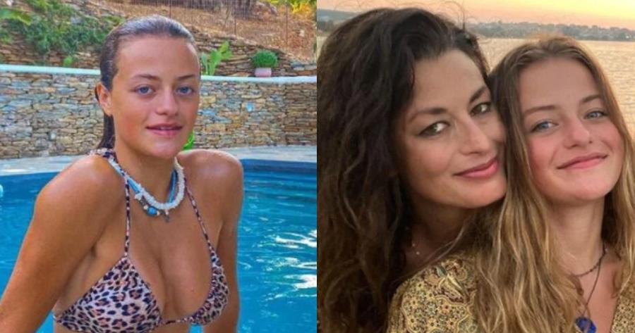 Εργαζόμενη κοπέλα η Γαία Μερκούρη: Το υπέροχο βίντεο από το ξενοδοχείο του Ματέο Παντζόπουλου στην Άνδρο