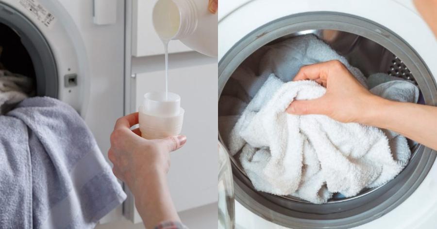 Πήρε και έβαλε μαλακτική μαλλιών στα ρούχα μετά το πλυντήριο – Το αποτέλεσμα θα σας αφήσει άφωνους