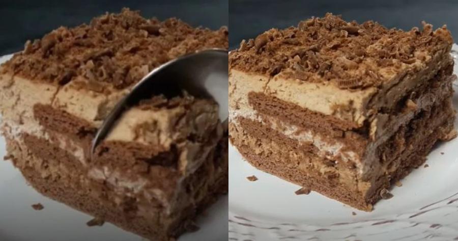 Ονειρικό γλυκό ψυγείου μόνο με 5 ευρώ: Μπισκοτένιο, δροσιστικό και έτοιμο στο πι και φι