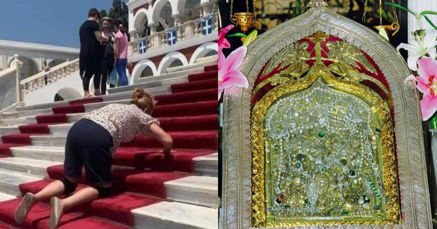 Το Θαύμα που έζησε η Ελένη: «Η μητέρα μου με γέννησε στα 40 της. Δε μπορούσα να μιλήσω ώσπου κοινώνησα στην Τήνο»