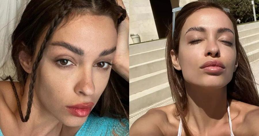 «Απόλαυσε τη θέα»: Η Ελένη Φουρέιρα απαντάει με μια φωτογραφία στις φήμες περι εγκυμοσύνης