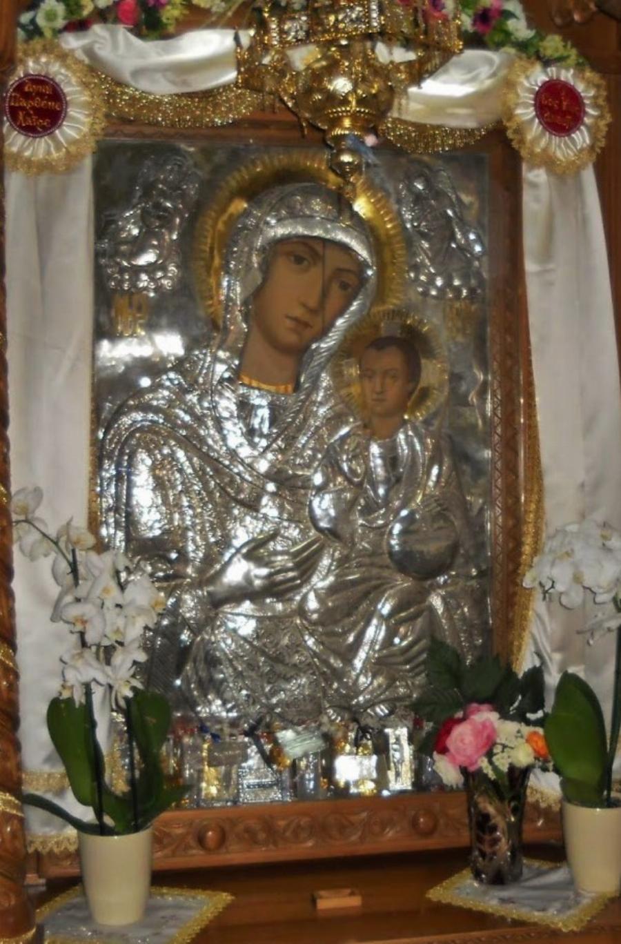 «Μην ξανακλάψεις έτσι, παιδί μου, επάνω στην εικόνα μου. Μου ράγισες την καρδιά!»