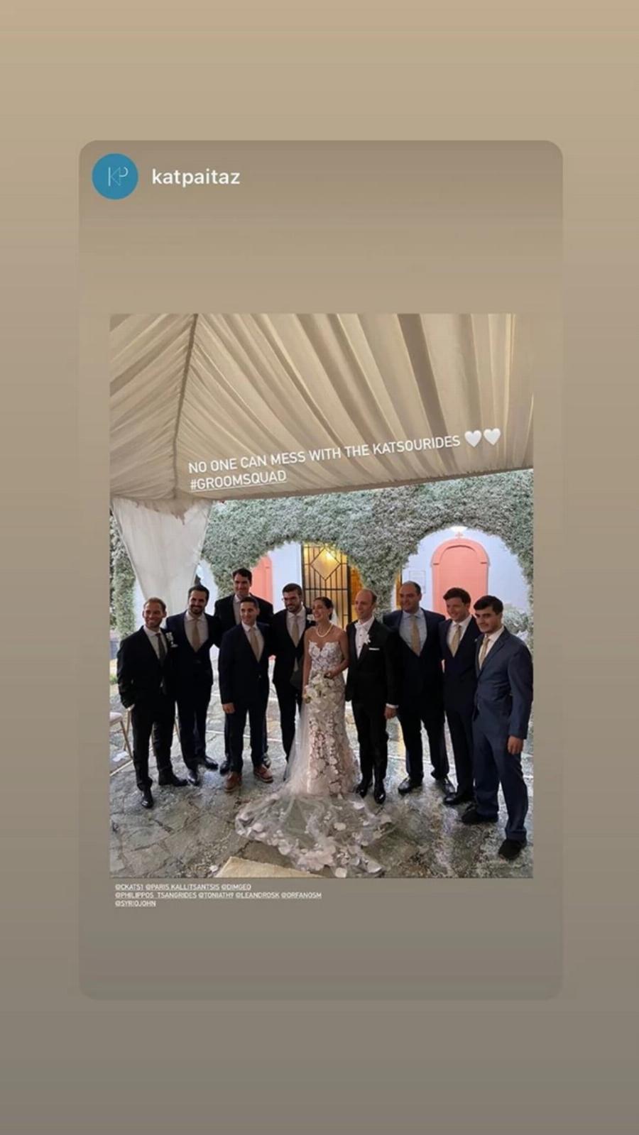 Εμφάνιση που άφησε εποχή: Η Κατερίνα Καινούργιου με εξώπλατο σατέν φόρεμα σε γάμο με κουμπάρο τον Τσαγκρίδη – Τράβηξε όλα τα βλέμματα πάνω της