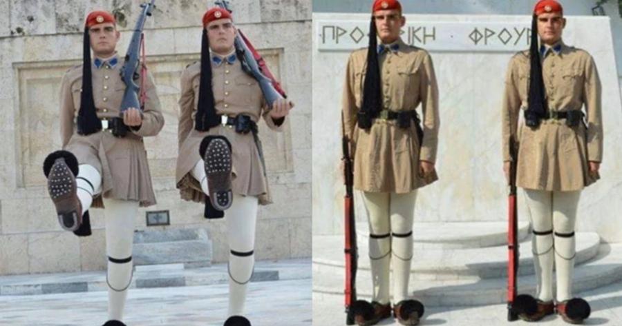 Δίδυμοι αδερφοί εύζωνες: “Όταν φοράμε την στολή του Εύζωνα νιώθουμε τιμή και υπερηφάνεια”