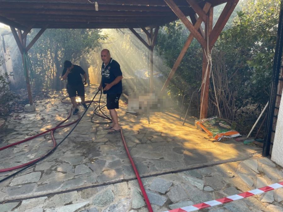 Θρήνος στην Πεντέλη: Αυτοκτόνησε ηλικιωμένος στην Ανθούσα όταν είδε τις φλόγες να πλησιάζουν στο σπίτι του