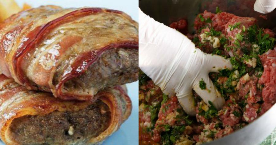 Ακαταμάχητη νοστιμιά: Μπιφτέκια τυλιχτά με μπέικον για να σας… τρέχουν τα σάλια