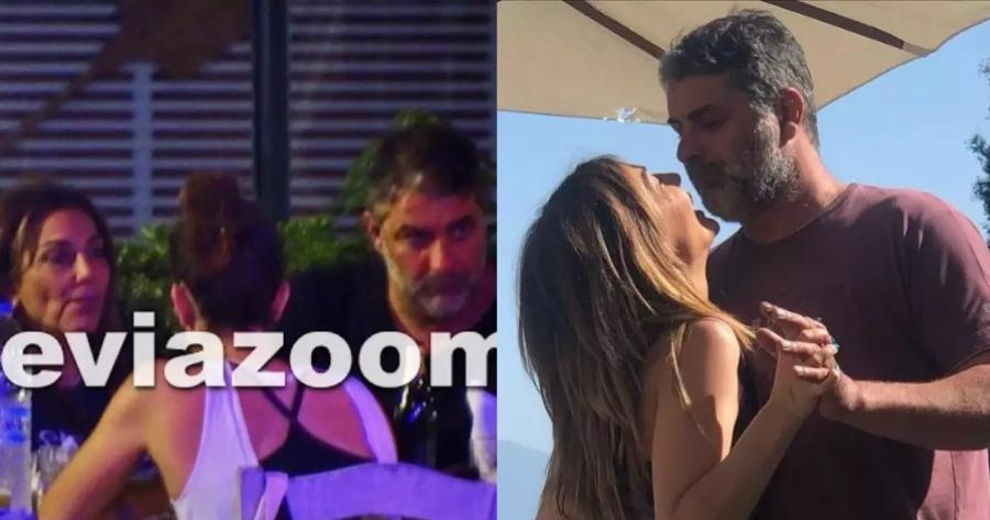 Απλοί άνθρωποι σαν όλους μας: Βραδινή έξοδος για την Βανδή και τον Μπισμπίκη στη Χαλκίδα με σουβλάκια και μπύρες