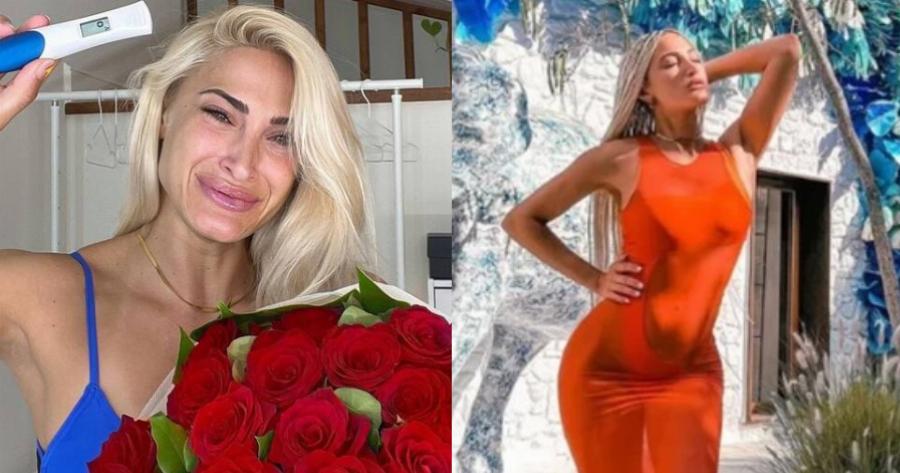 Με φουσκωμένη κοιλίτσα, μπουστάκι και σορτσάκι: Το βίντεο με την εγκυμονούσα Ιωάννα Τούνη στο αεροδρόμιο