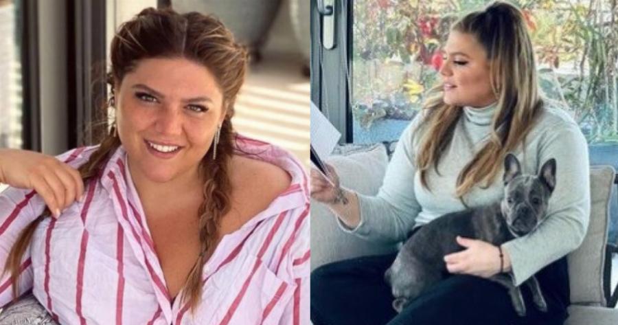 Εντυπωσιακό και μοντέρνο το σπίτι της Δανάης Μπάρκα: Τα μεγάλα παράθυρα, η γωνία με τα πουφ και η ξεχωριστή διακόσμηση