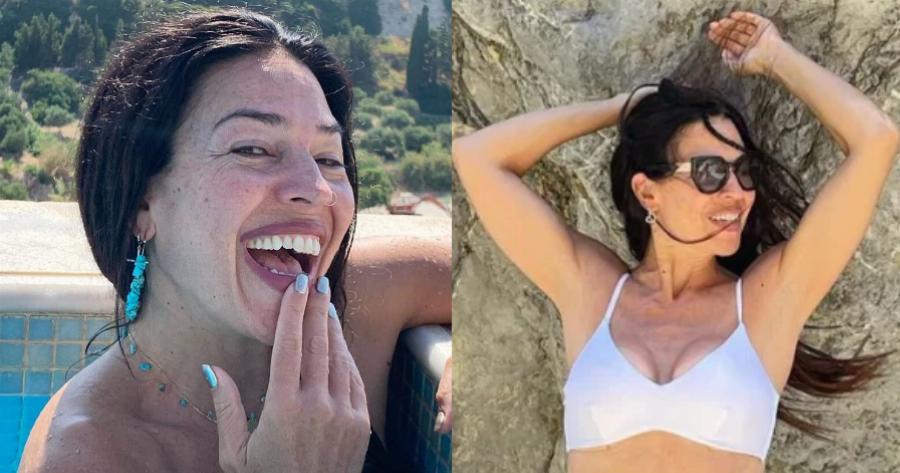 Εντυπωσιάζει με το γυμνασμένο κορμί της: Η Ναταλία Δραγούμη απαθανατίστηκε με μαγιό στις διακοπές της
