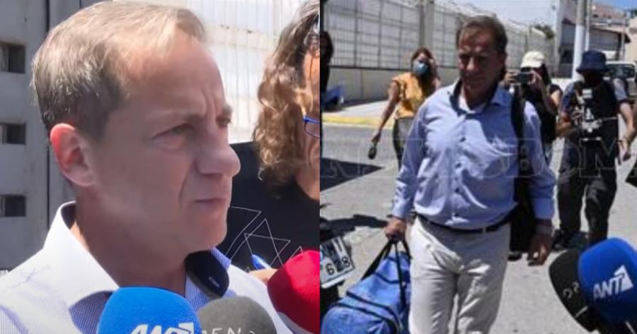 «Ευτυχώς η ελληνική Δικαιοσύνη δεν παρασύρθηκε»: Η στιγμή αποφυλάκισης του Δημήτρη Λιγνάδη και οι πρώτες δηλώσεις