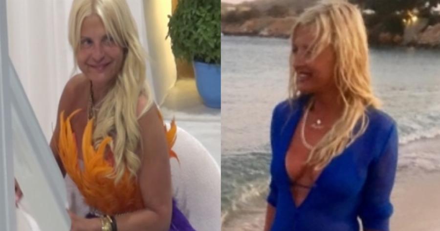 Βάζει «φωτιά» στη Μύκονο: Η Μαρίνα Πατούλη «αναστατώνει» τα σοκάκια του νησιού με τα εντυπωσιακά συνολάκια της