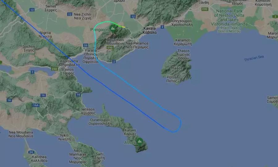 Σοκάρει το βίντεο από την στιγμή συντριβής αεροσκάφους στην Καβάλα: «Αχ Παναγία μου έπεσε, έχει σπίτια εκεί;»