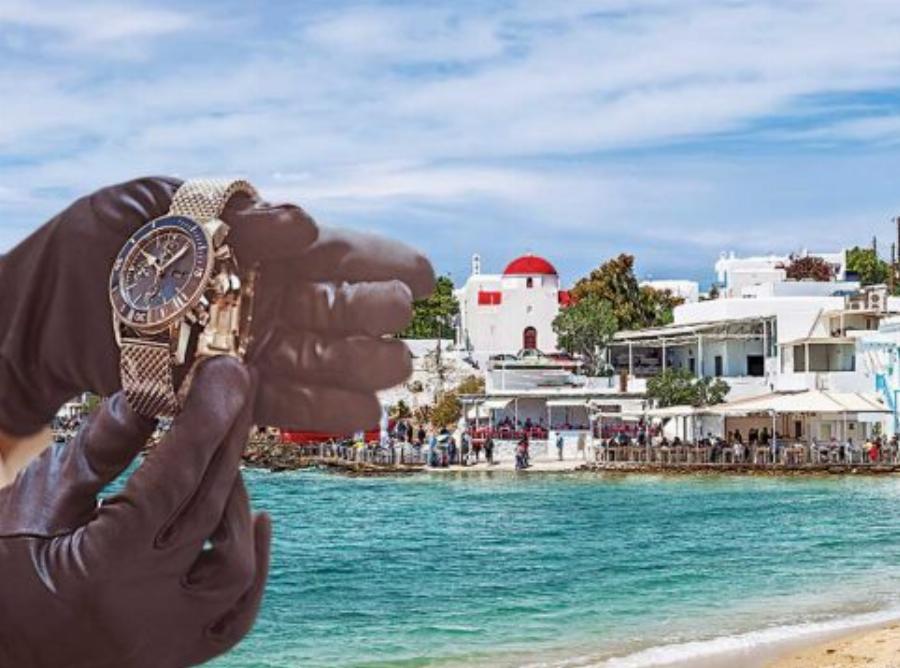 Κλοπή στην Μύκονο: Έκλεψαν δύο ρολόγια και κοσμήματα αξίας 251.800 δολαρίων από σουίτα ξενοδοχείου
