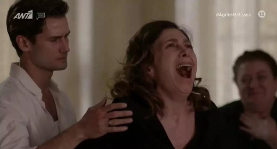 Δεν σταματάει η αποθέωση για την ερμηνεία της Κατερίνας Διδασκάλου: Η σπαρακτική σκηνή που η Μυρσίνη μαθαίνει τον θάνατο του Δούκα στις Άγριες Μέλισσες