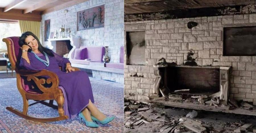 Το πριν και το μέρα μιας βίλας βγαλμένης από παραμύθι: Ρημάζει το σπίτι της Ζωζώς Σαπουντζάκη στην Κινέτα