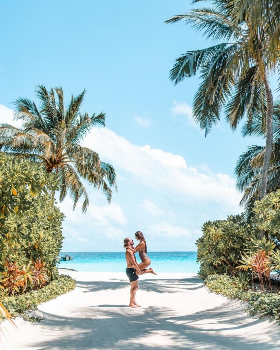 Παραδεισένιος προορισμός: Στις Μαλδίβες για μήνα του μέλιτος Μεταξά και Καπότση – Μοναδικές φωτογραφίες από το υπερ λούξ 5στερο ξενοδοχείο