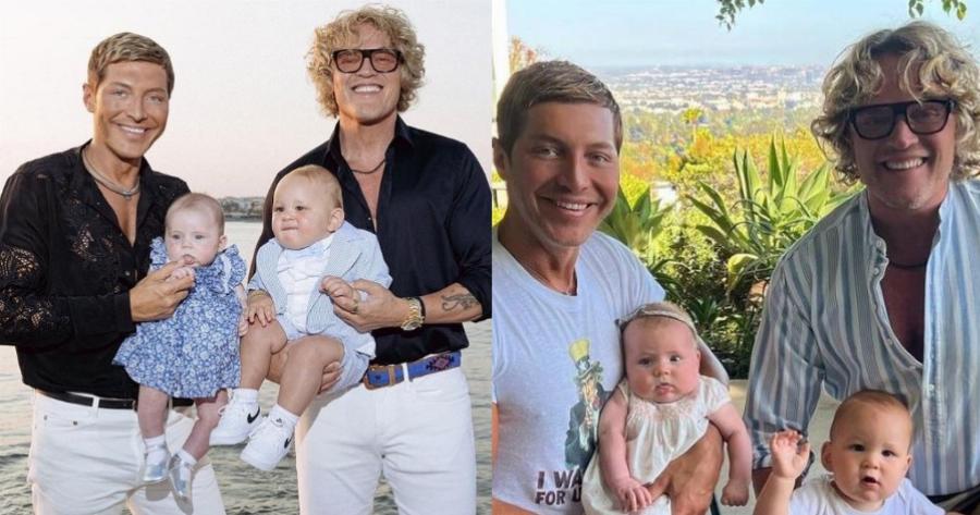 Βάφτισαν τα παιδιά τους με νονά την Ευγενία Νιάρχου ο Ευάγγελος Μπούσης και ο Πίτερ Ντούντας