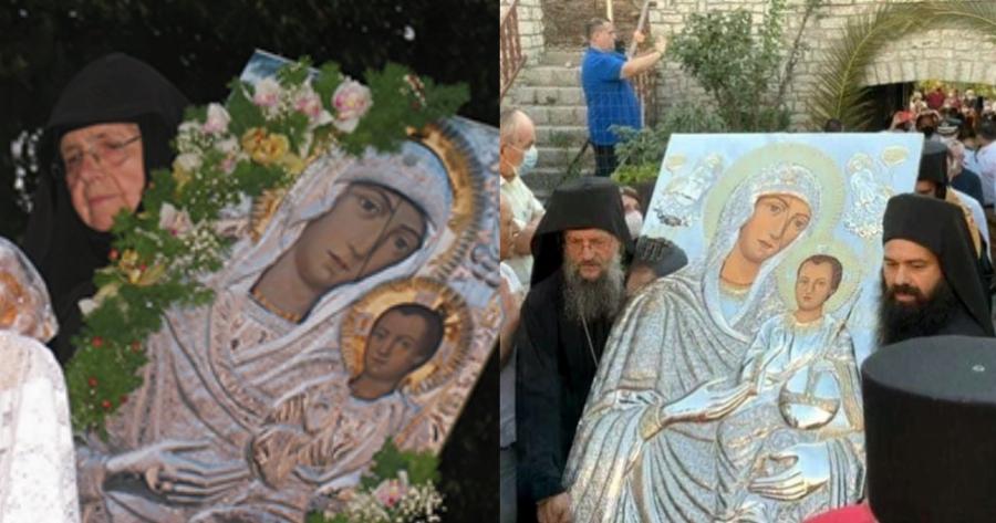 «Μην ξανακλάψεις έτσι, παιδί μου, επάνω στην εικόνα μου. Μου ράγισες την καρδιά!»