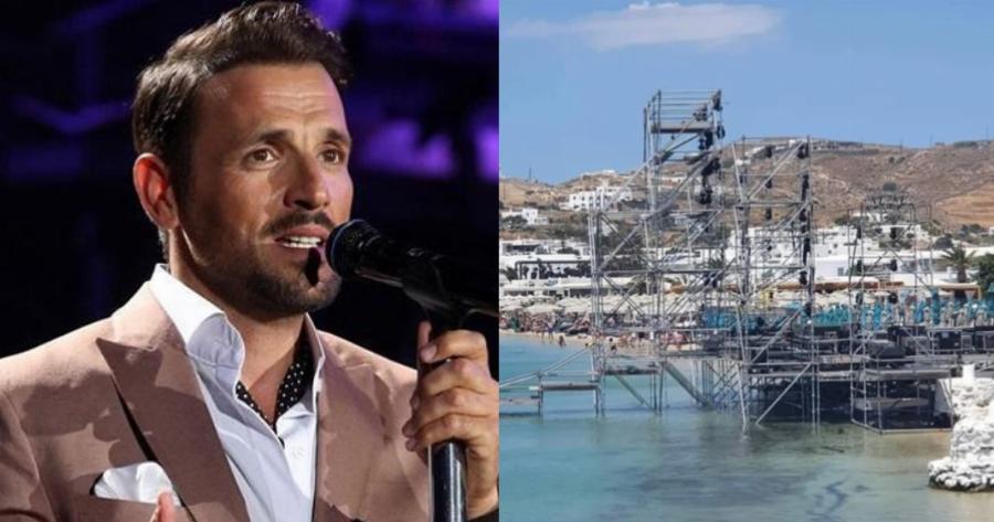 Συναυλία με κόστος όσο ένα αυτοκίνητο: 15.000 ευρώ η ελάχιστη κατανάλωση για πρώτο τραπέζι στη συναυλία του στον Ορνό της Μυκόνου