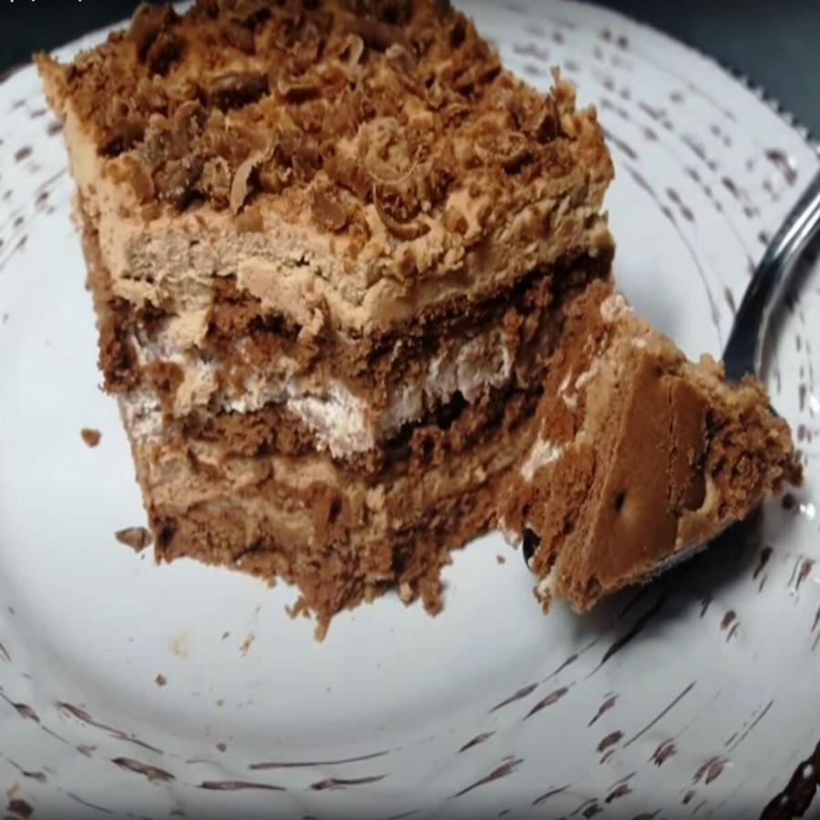 Σπέσιαλ γλύκισμα μόνο με 5 ευρώ: Λαχταριστό μπισκοτογλυκό ψυγείου με μόνο 3 υλικά και είναι έτοιμο σε 5 λεπτά