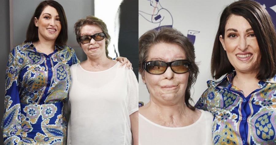 Συνάντηση κορυφής: Κωνσταντίνα Κούνεβα και  Ιωάννα Παλιοσπύρου – Οι δυο γυναίκες που δέχτηκαν επίθεση με βιτριόλι