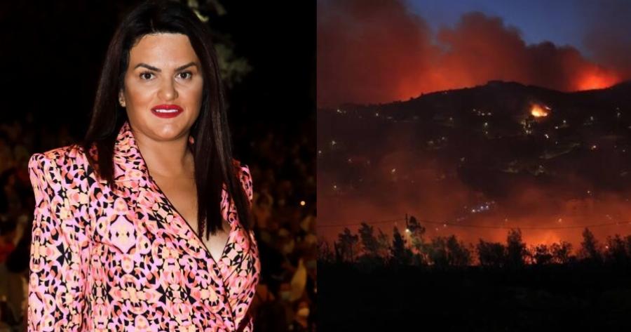 Δήμητρα Κατσαφάδου: «Οι φλόγες χτυπούσαν το σπίτι μου, ήταν σαν πυρηνικός πόλεμος»