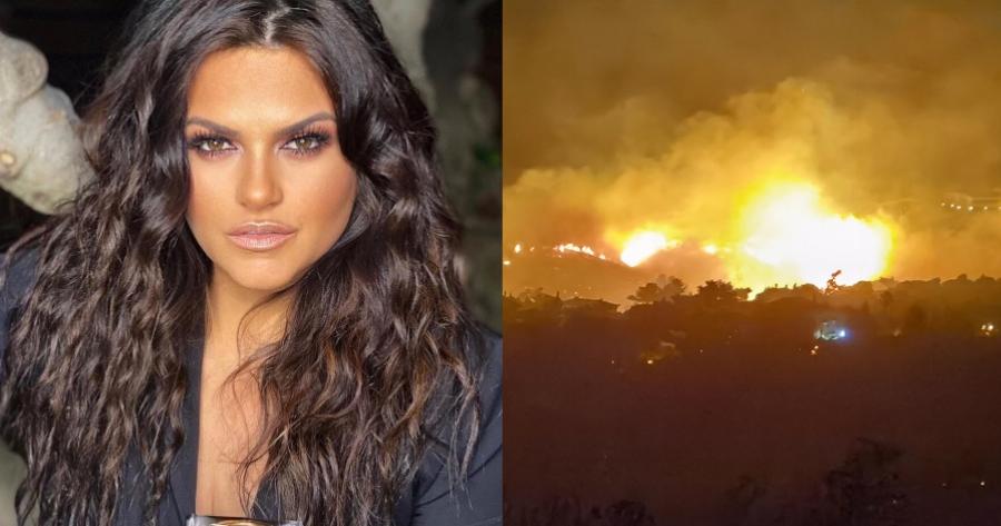 Ξέσπασμα Δήμητρας Κατσαφάδου: Η φωτιά έφτασε έξω από το σπίτι της – “Άνθρωποι υποφέρουν…”