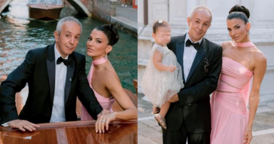 Η αγάπη χρόνια δεν κοιτά: Το επίσημο album φωτογραφιών από τη βάφτιση της δεύτερης κόρης του Γιάννης και της Δήμητρας Κούστα