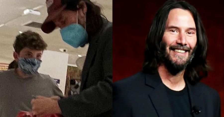 Κιάνου Ριβς: Ο χολιγουντιανός ηθοποιός αποδεικνύει και πάλι ποσό φοβερός είναι πιάνοντας κουβέντα με θαυμαστή του στο αεροδρόμιο