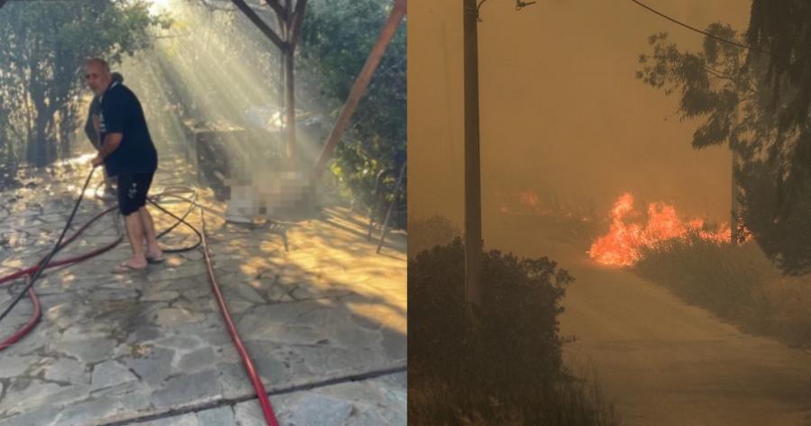 Θρήνος στην Πεντέλη: Αυτοκτόνησε ηλικιωμένος στην Ανθούσα όταν είδε τις φλόγες να πλησιάζουν στο σπίτι του