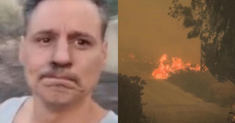 O Γρηγόρης Πετράκος ξεσπάει μετά την καταστροφή του σπιτιού του: «Γι’ αυτό δεν έφυγα ρε σατανάδες»