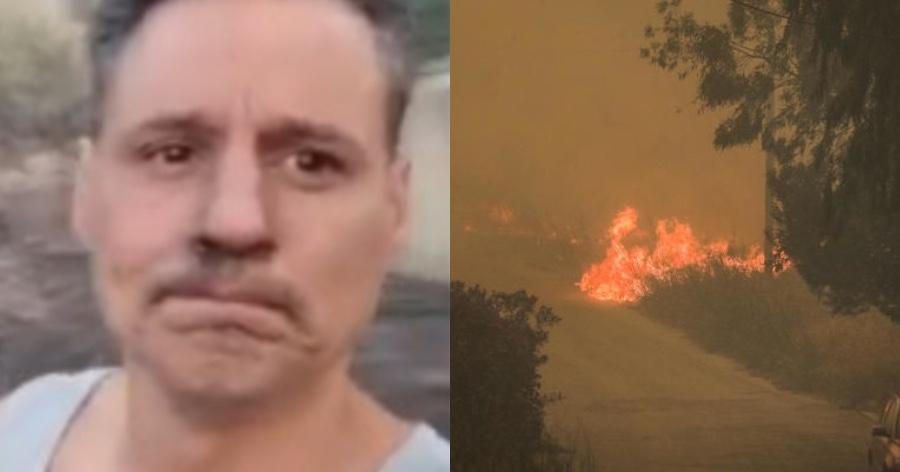 O Γρηγόρης Πετράκος ξεσπάει μετά την καταστροφή του σπιτιού του: «Γι’ αυτό δεν έφυγα ρε σατανάδες»