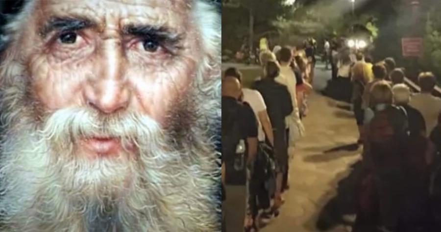 Τάφος Αγίου Παϊσίου: Ακόμη και στις 4 τα ξημερώματα χιλιάδες πιστοί προσέρχονται στην Σουρωτή για προσκύνημα