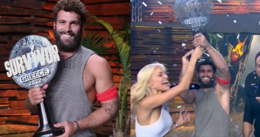 Μεγάλος τελικός Survivor: Ο Στάθης Σχίζας ο νικητής του φετινού ριάλιτι και η αποκάλυψη που έκανε για το έπαθλο