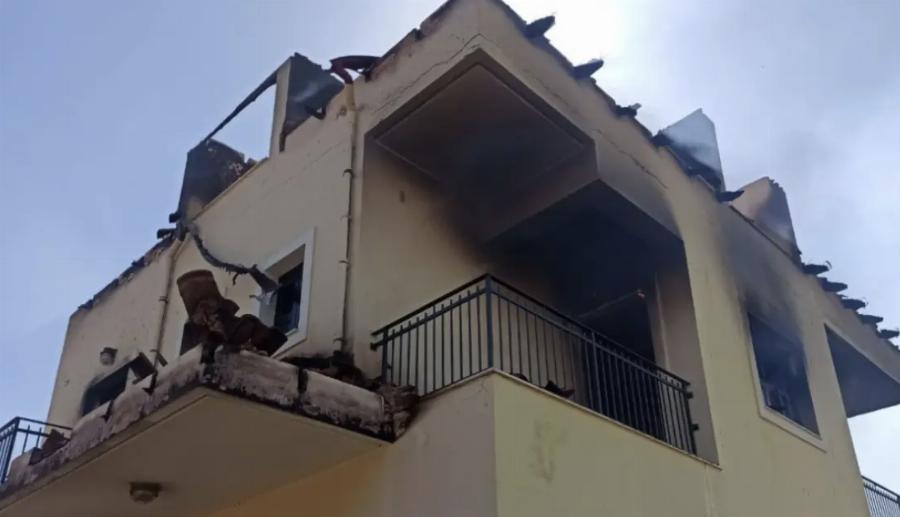 «Εδώ και μέρες εμπρηστές είχαν βάλει στόχο την Παλλήνη»: Κάηκε το σπίτι της Ελένης Γερασιμίδου
