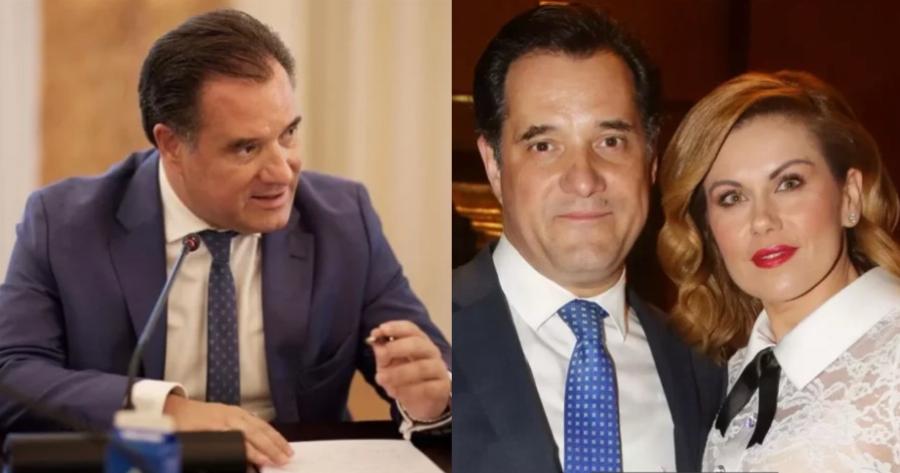 “Αν είναι δυνατόν να χτύπησα τη σύζυγό μου”: Οργή του Άδωνι Γεωργιάδη για όσα ακούγονται