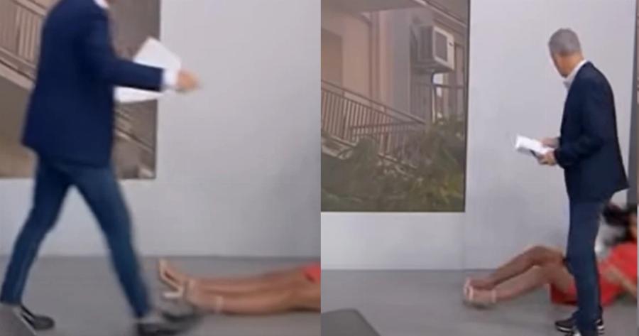 Περιστατικό στον αέρα της εκπομπής: «Κατέρρευσε» η Κωνσταντίνα Κλοκοτάρα –  “πάγωσε” ο Παναγιώτης Στάθης