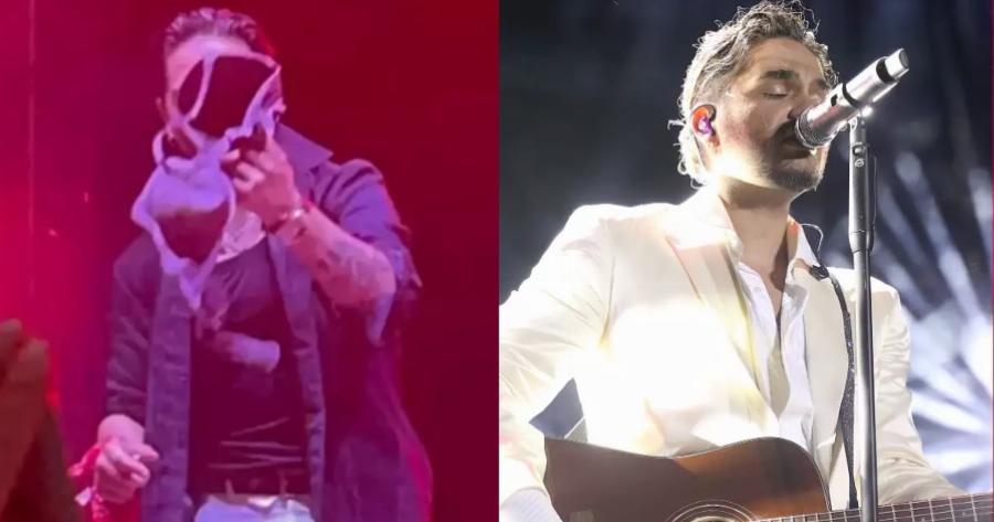 Μετά τον Αργυρό ήταν η σειρά του Μάστορα: Του πέταξαν σουτιέν την ώρα που τραγουδούσε και αντέδρασε επικά