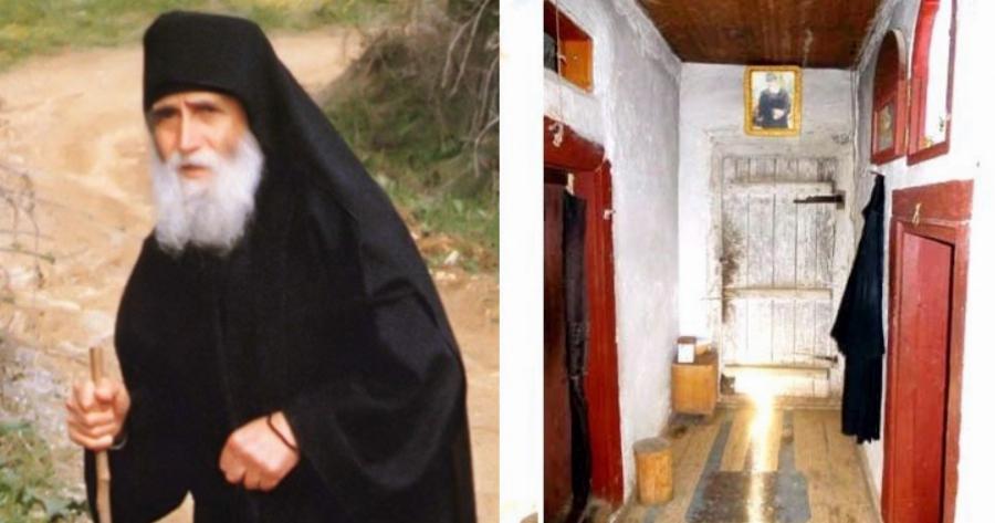 Άγιος Παΐσιος: Στο εσωτερικό του κελιού του στο Άγιο Όρος