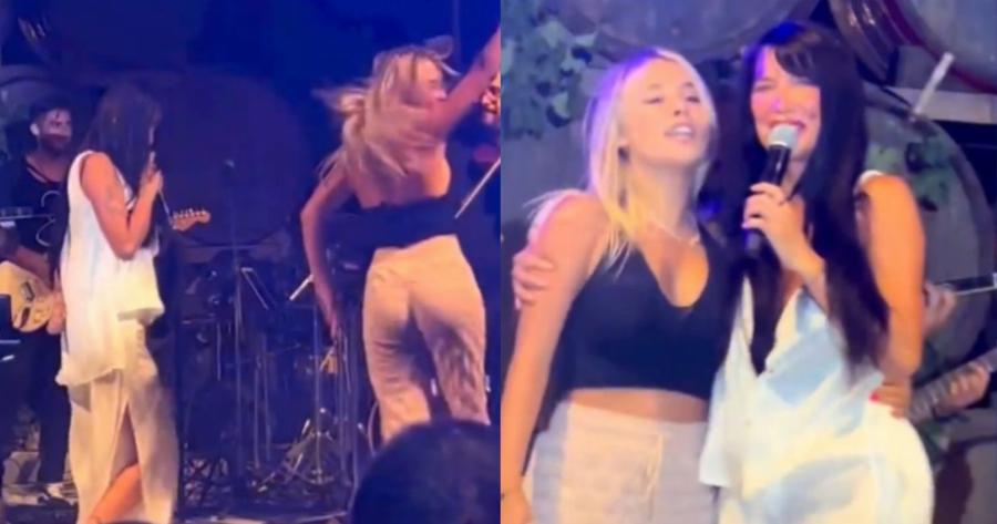 Τρελό γλέντι για την Πάολα και την κόρη της, Παολίνα: Χόρεψαν ξέφρενα και ξεσήκωσαν το κοινό