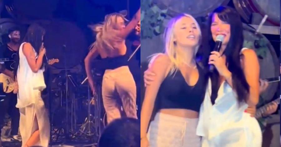 Τρελό γλέντι για την Πάολα και την κόρη της, Παολίνα: Χόρεψαν ξέφρενα και ξεσήκωσαν το κοινό