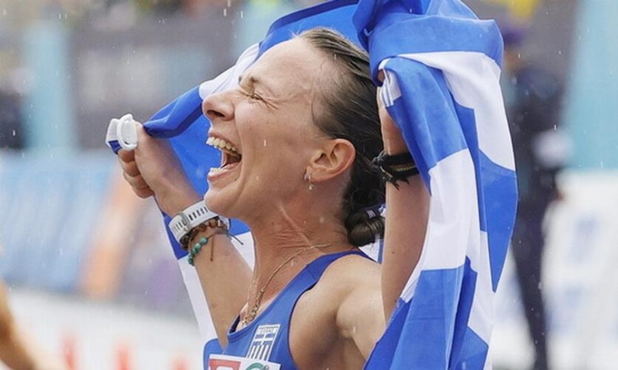 Αντιγόνη Ντρισμπιώτη: «Χαίρομαι που είμαι Ελληνίδα και έφερα αυτά τα μετάλλια στη χώρα μου»