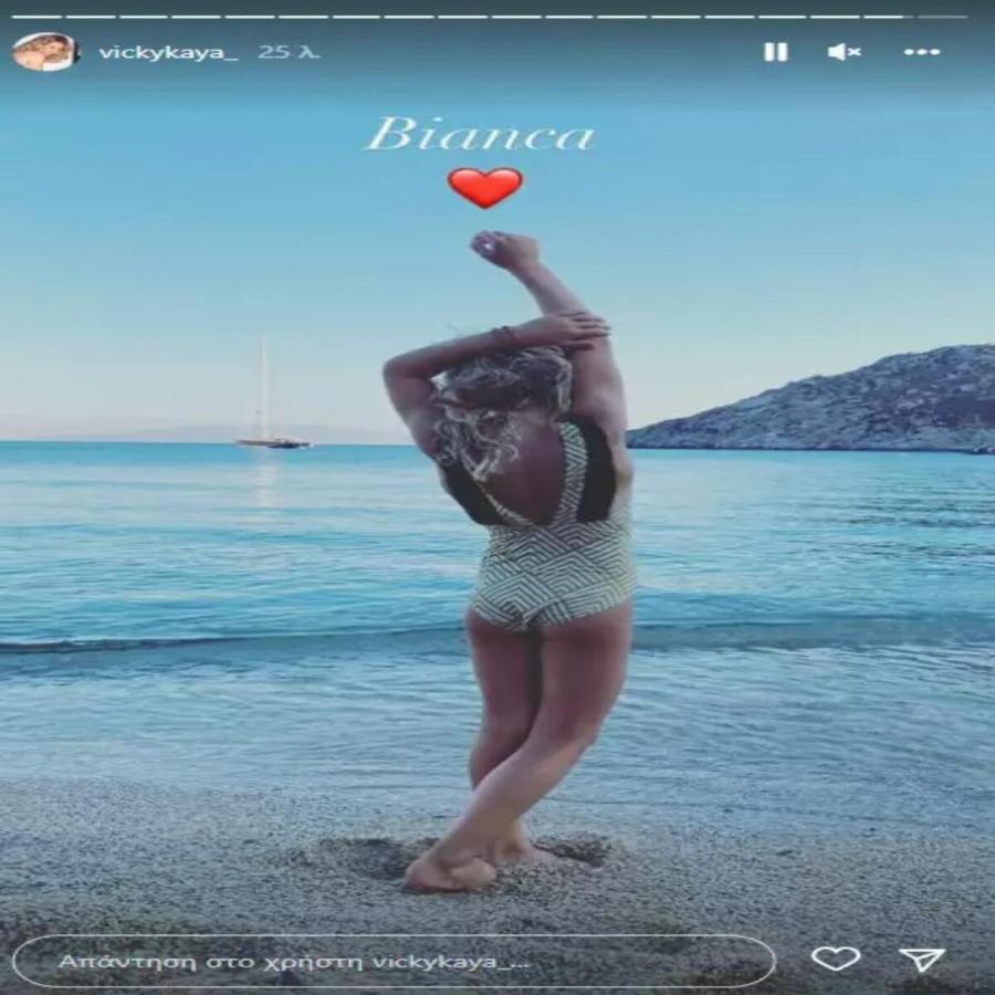 Ίδια η μητέρα της και γίνεται καλύτερη: Η κόρη της Βίκυς Καγιά μεγάλωσε και εντυπωσιάζει