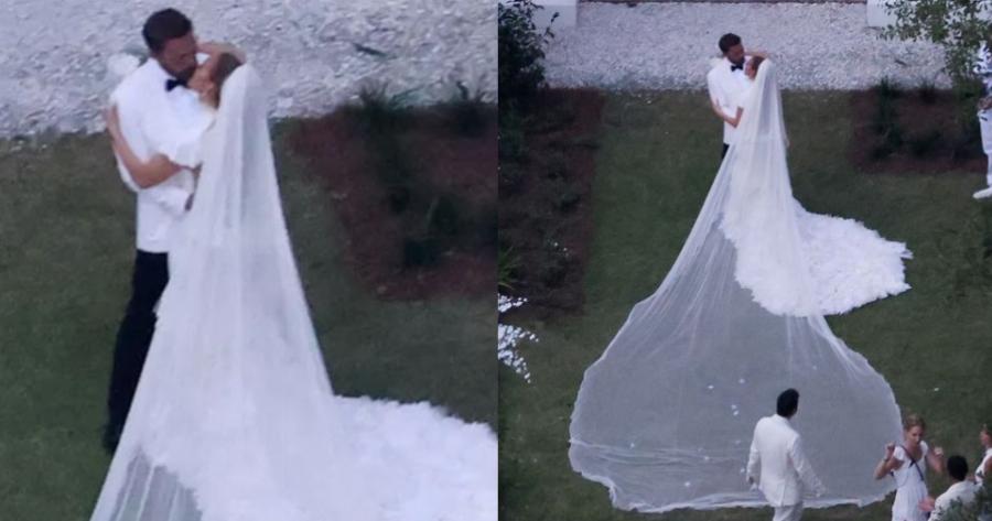 Γάμος χλιδή για Τζένιφερ Λόπεζ και Μπεν Άφλεκ: Παντρεύτηκαν στην Τζόρτζια με μια εντυπωσιακή τελετή